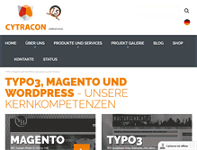 Tablet Screenshot of cytracon.com